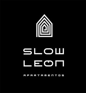 logo slow leon negro